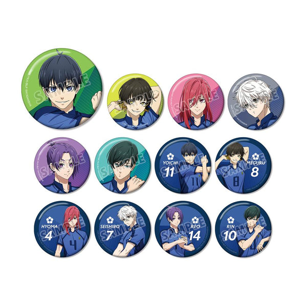 『ブルーロック』描き下ろしイラスト 試合前の準備中ver. トレーディング缶バッジ(単位/BOX)【202510再販】